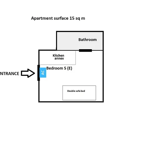Compact Slowackiego Avenue Apartment Krakau