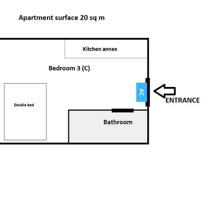Compact Slowackiego Avenue Apartman *